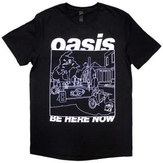 OASIS Be Here Now Line Drawing, T