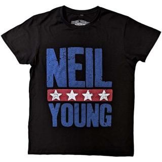 NEIL YOUNG Stars Logo, T