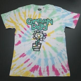 ¨ǼGREEN DAY Flower Pot Tie-Dye, T