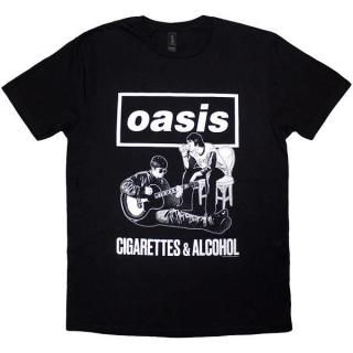 OASIS Cigarettes & Alcohol Illustration Mono, T