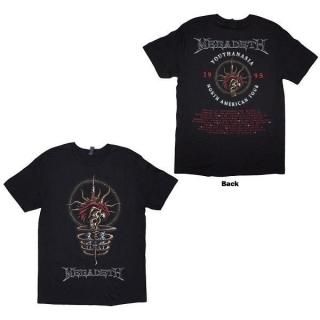 MEGADETH Youthanasia 1995 North American Tour, T