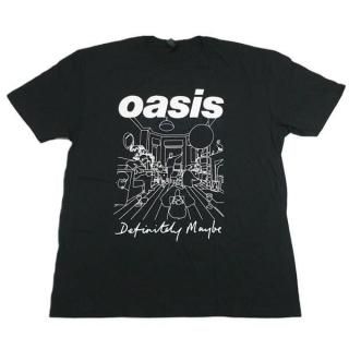 【即納】OASIS Definitely Maybe Line Drawing, Tシャツ