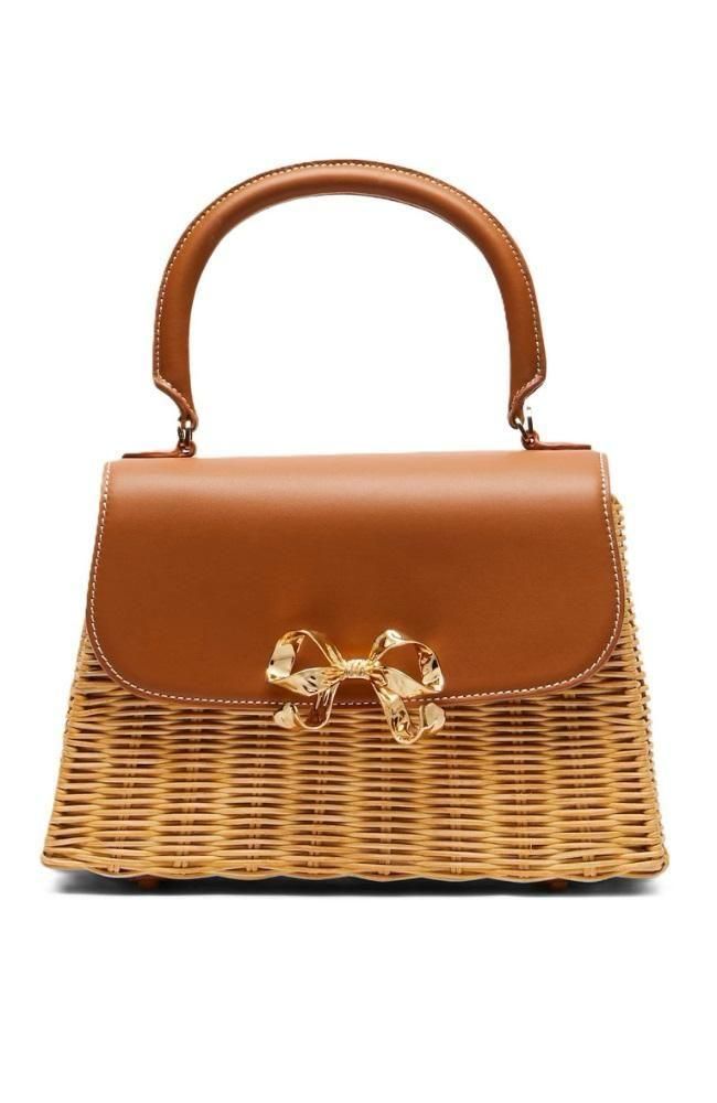 SELF PORTRAIT】ラタン バスケットバッグ