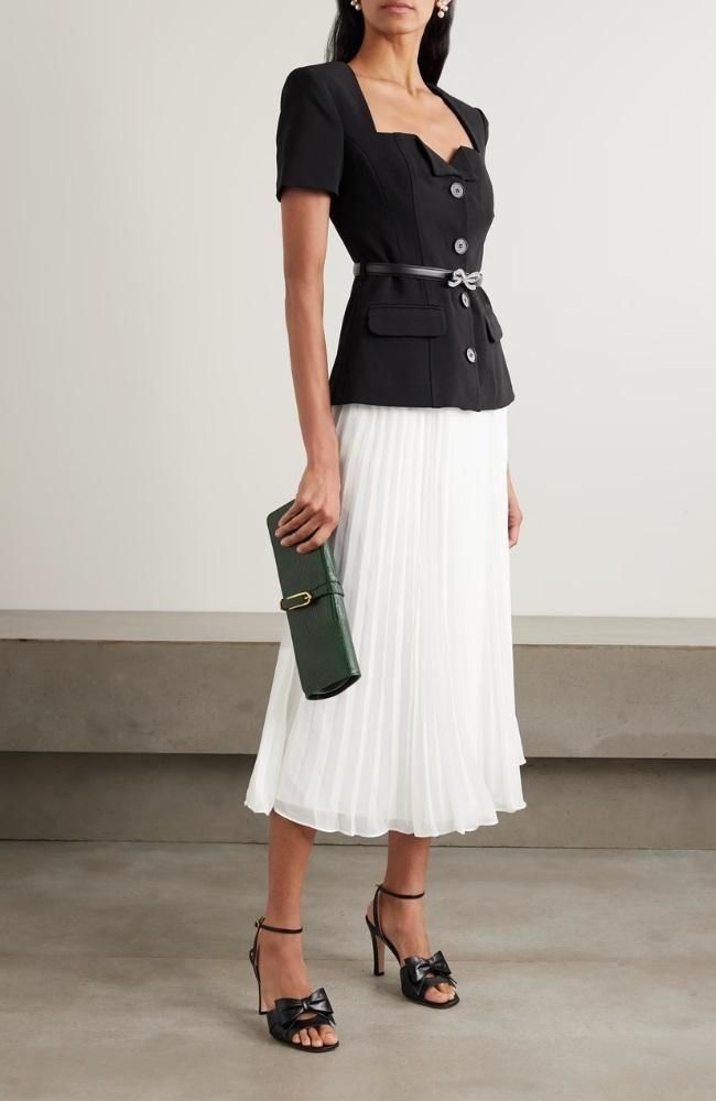 self_portrait セルフポートレイト☆ホワイトブラウス 八万円相当