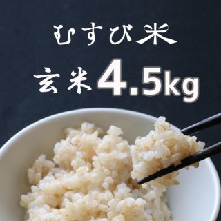 むすび米 玄米4.5kg