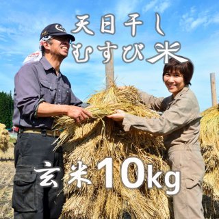 天日干しむすび米（玄米） 10kg