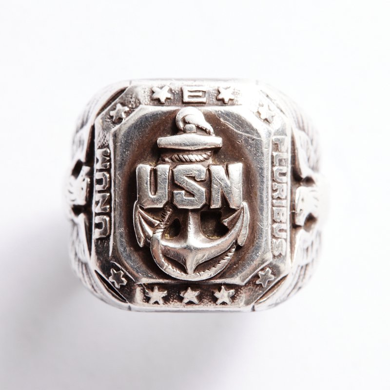 Vintage］40s US NAVY Ring - Hail Mary Trading［ヘイルメリー