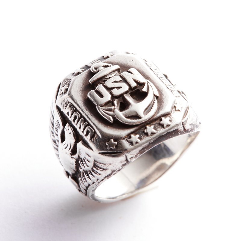 Vintage］40s US NAVY Ring - Hail Mary Trading［ヘイルメリー ...