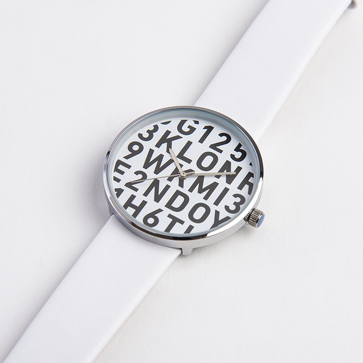 KLON SERIAL NUMBER L  WHITE 40mm カジュアル 腕時計