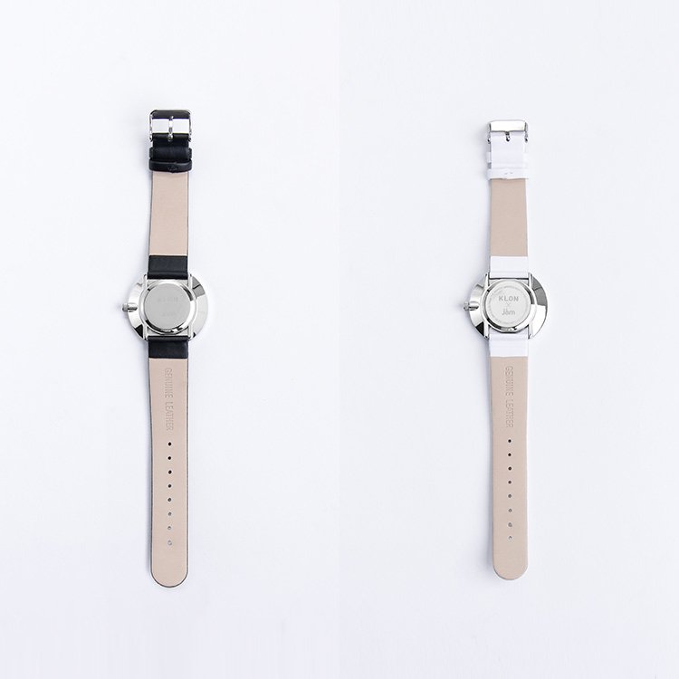 KLON ALPHABET TIME WHITE 40mm カジュアル 腕時計