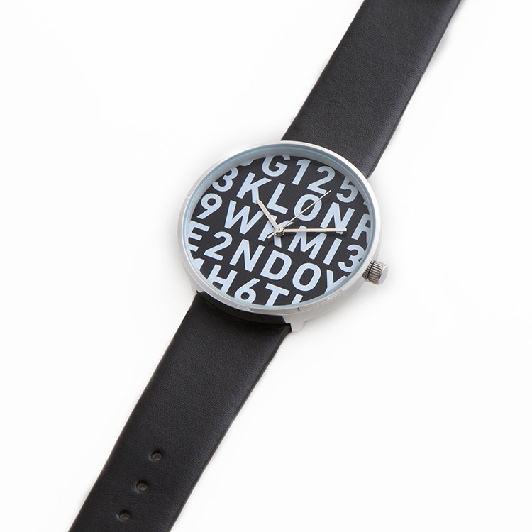 KLON SERIAL NUMBER L BLACK【BLACK SURFACE】40mm カジュアル 腕時計