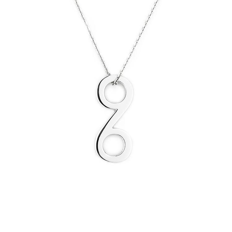 KLON INFINITY NECKLACE VERTICAL -LARGE-