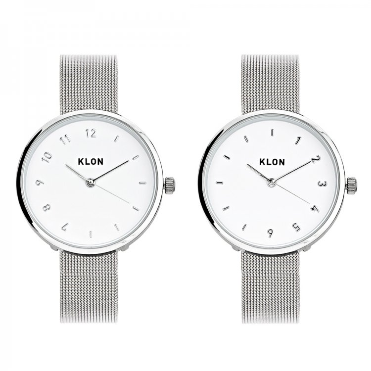 KLON CONNECTION ELFIN -SILVER MESH- 33mm カジュアル 腕時計