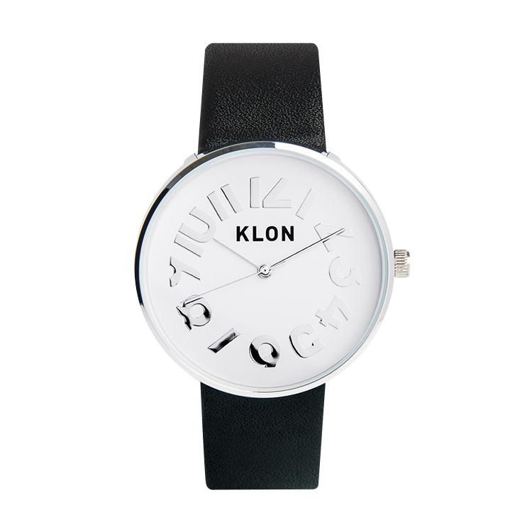 KLON HIDE TIME BLACK Ver.SILVER | 腕時計