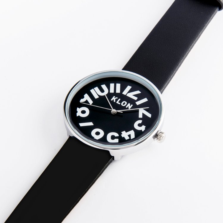 KLON HIDE TIME BLACK【BLACK SURFACE】40mm カジュアル 腕時計