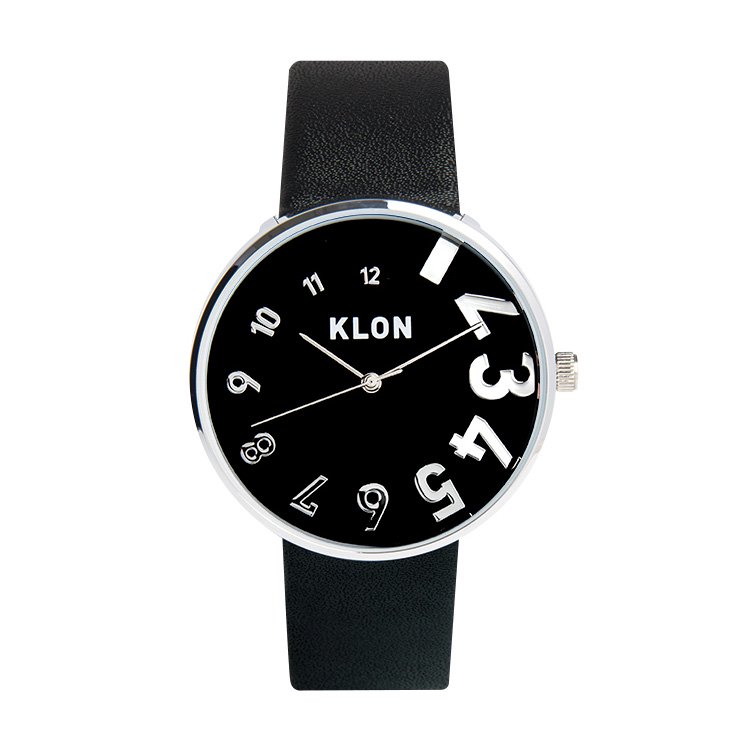 KLON EDDY TIME BLACK【BLACK SURFACE】Ver.SILVER 40mm