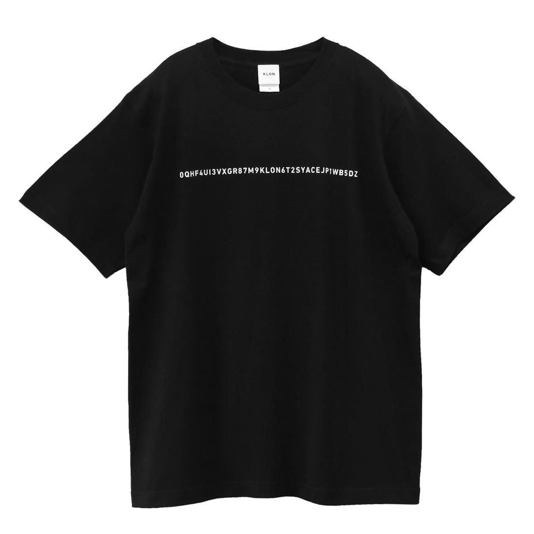 KLON Tshirts SERIAL NUMBER ONE LINES BLACK カジュアル 腕時計