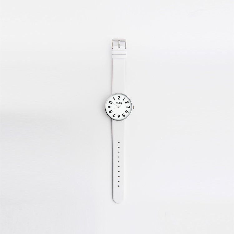 KLON ONE DIGIT TIME WHITE 40mm カジュアル 腕時計