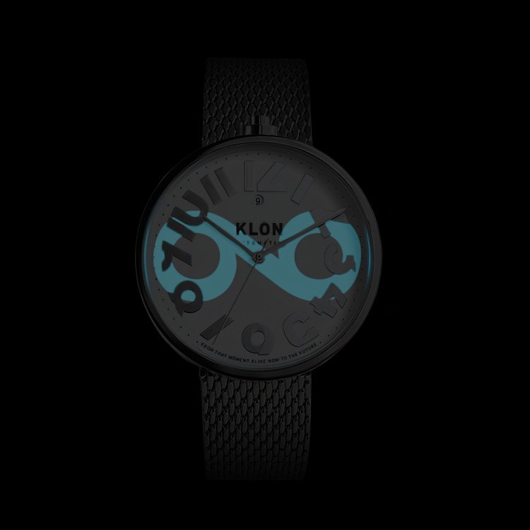KLON AUTOMATIC WATCH -HIDE TIME- 43mm カジュアル 腕時計