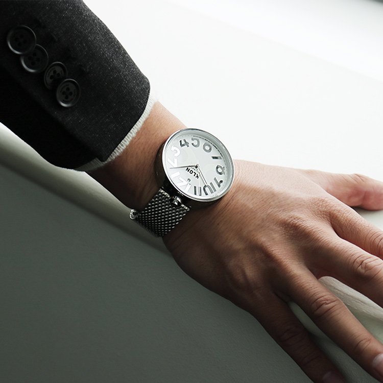 KLON AUTOMATIC WATCH -HIDE TIME- 43mm カジュアル 腕時計