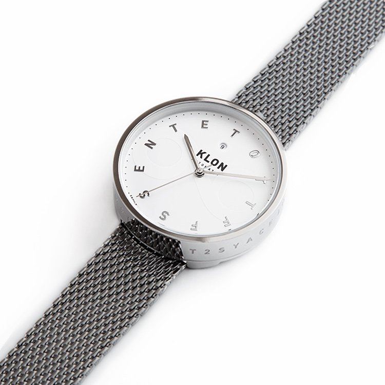 KLON AUTOMATIC WATCH -ALPHABET TIME- 43mm カジュアル 腕時計