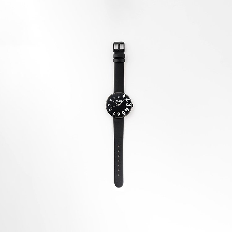 KLON EDDY TIME BLACK FRAME 40mm カジュアル 腕時計