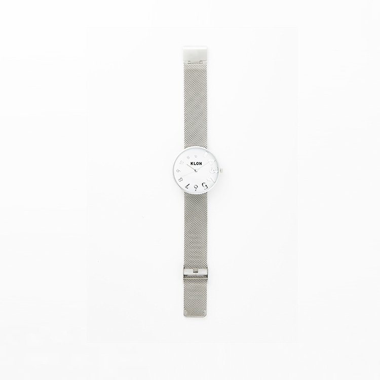 KLON EDDY TIME -SILVER MESH- Ver.SILVER 40mm カジュアル 腕時計