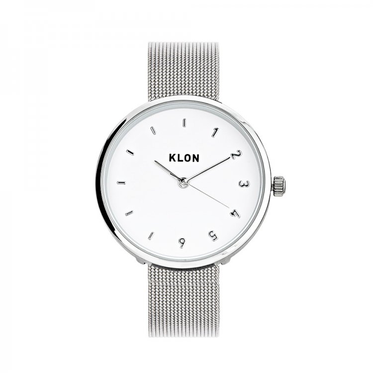 【組合せ商品】KLON CONNECTION ELFIN -SILVER MESH-(FIRST:38mm×LATTER:33mm) カジュアル 腕時計
