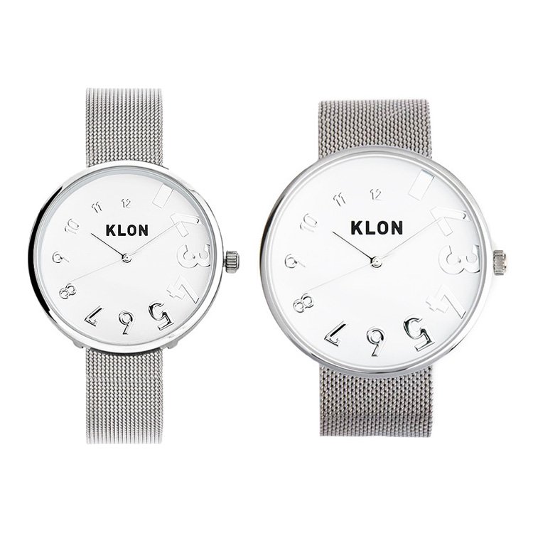 【組合せ商品】KLON EDDY TIME -SILVER MESH- Ver.SILVER(40mm×33mm)