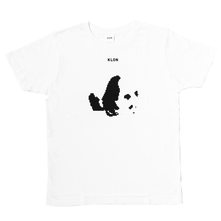 KLON Tshirts MONOCHROME ANIMALS -PANDA- Ver.PIXEL