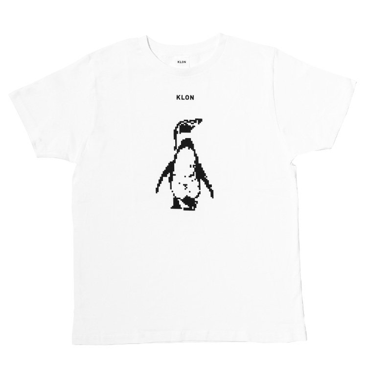 KLON Tshirts MONOCHROME ANIMALS-PENGUIN-Ver.PIXEL