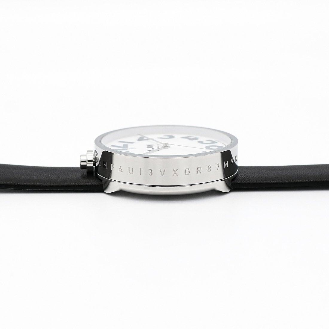 KLON AUTOMATIC BLACK LEATHER -HIDE TIME- 43mm カジュアル 腕時計