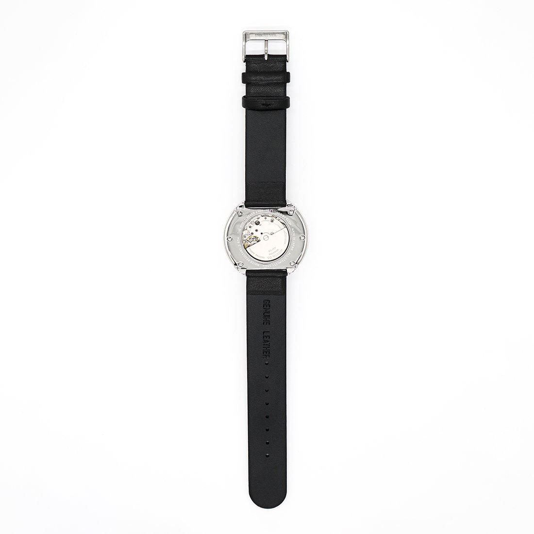 KLON AUTOMATIC WATCH BLACK LEATHER -STANDARD- 43mm カジュアル 腕時計