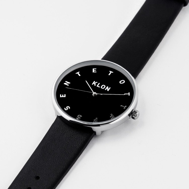 【組合せ商品】KLON ALPHABET TIME Ver.SILVER PAIR WATCH SURFACE Ver. 40mm カジュアル 腕時計