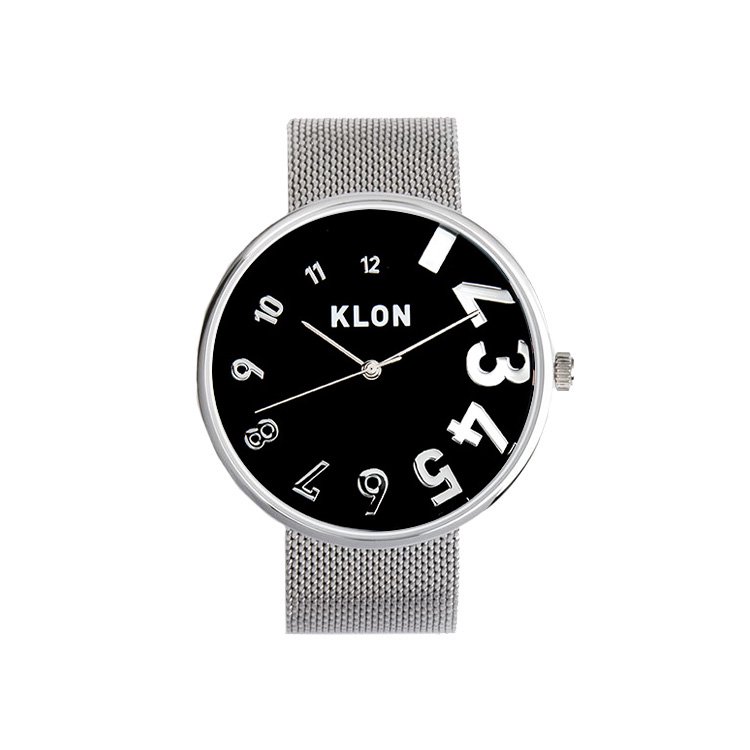 【組合せ商品】KLON EDDY TIME -SILVER MESH- Ver.SILVER PAIR WATCH 40mm カジュアル 腕時計
