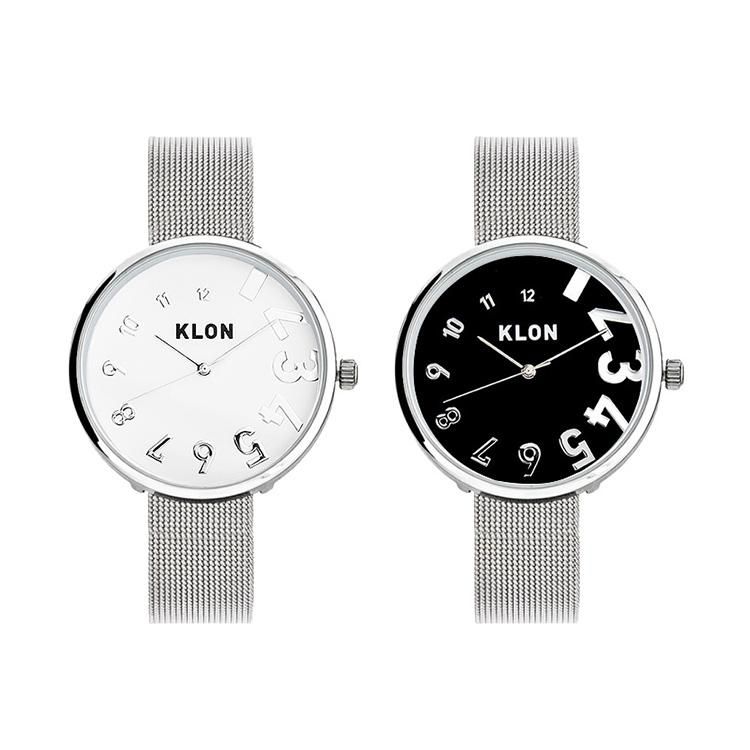 ȹ礻ʡKLON EDDY TIME -SILVER MESH- Ver.SILVER PAIR WATCH 33mm