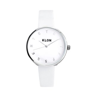 KLON ALPHABET TIME WHITE Ver.SILVER 33mm