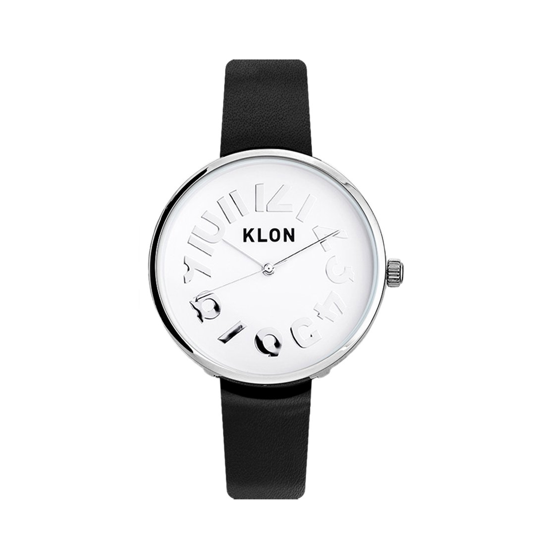 KLON HIDE TIME BLACK Ver.SILVER 33mm カジュアル 腕時計