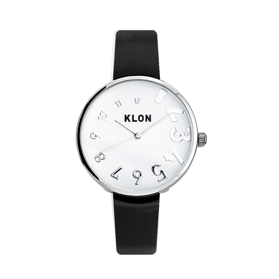 KLON EDDY TIME BLACK Ver.SILVER 33mm カジュアル 腕時計