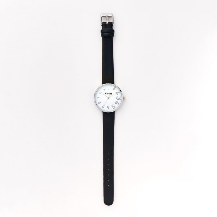 KLON EDDY TIME BLACK Ver.SILVER 33mm カジュアル 腕時計
