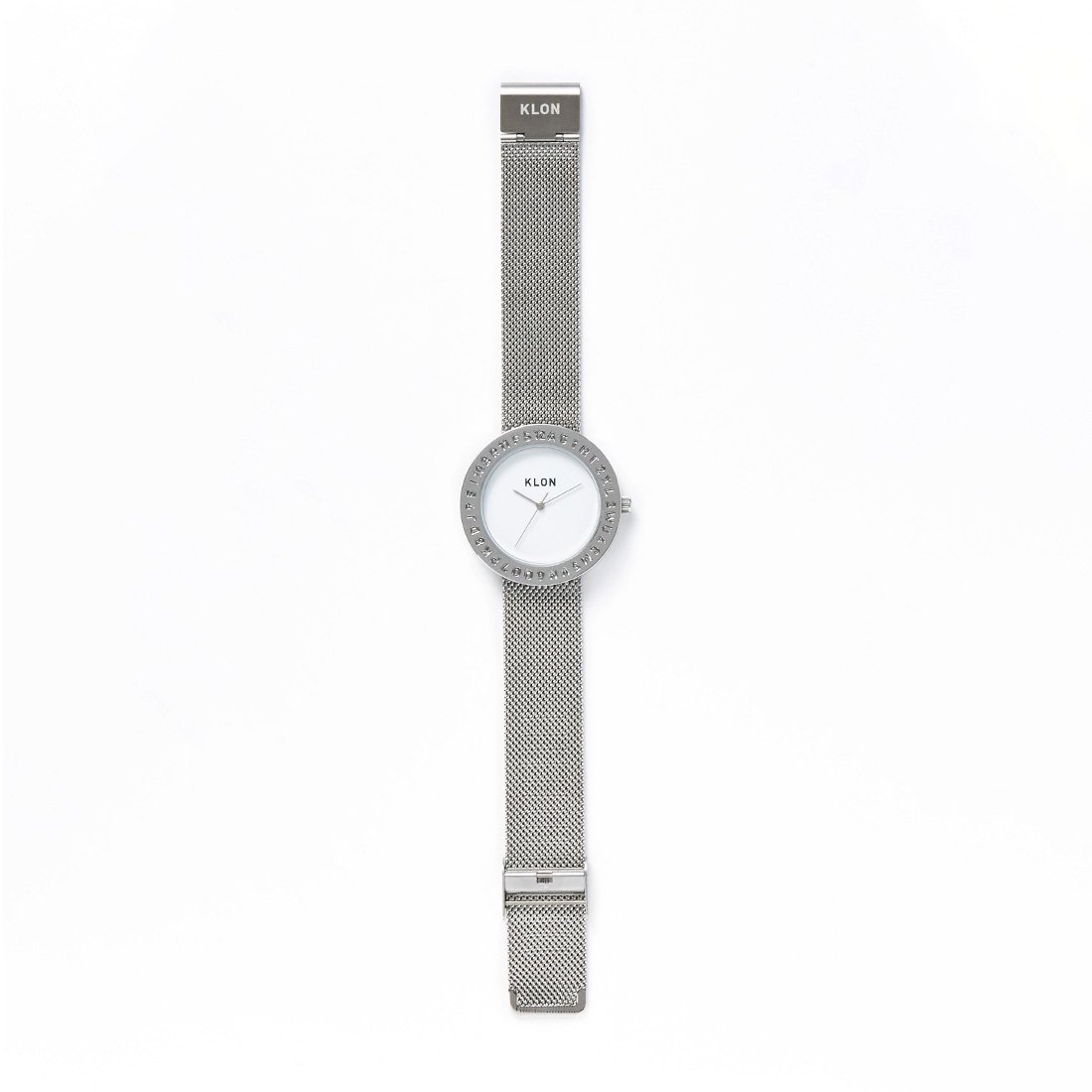 KLON ENGRAVE TIME -SILVER MESH- 40mm カジュアル 腕時計