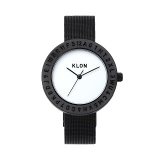 KLON ENGRAVE TIME -BLACK MESH- 33mm