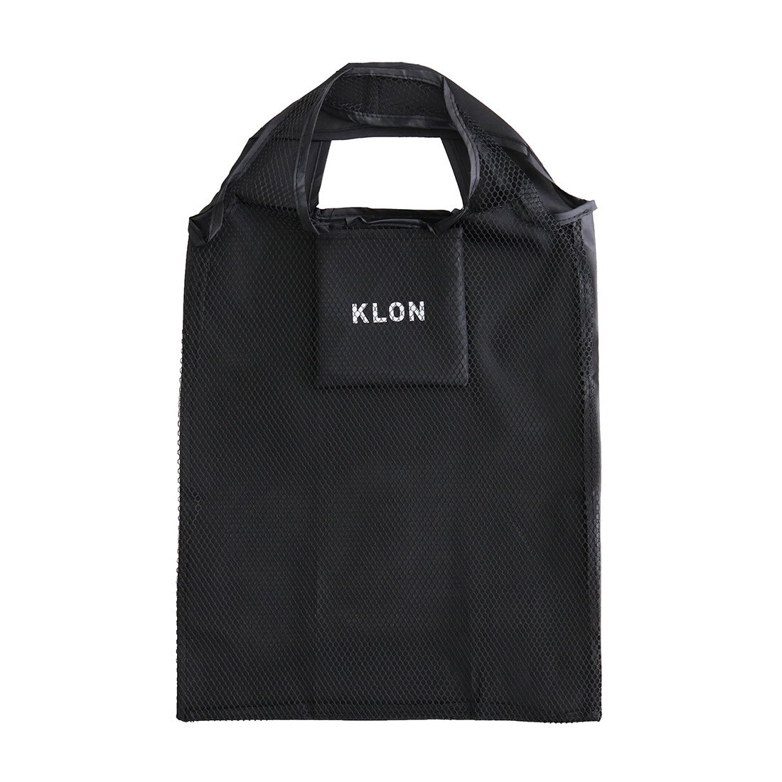 KLON POCKETABLE MESH BAG BLACK