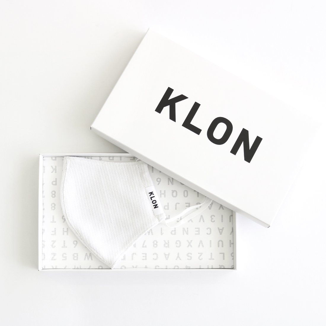 KLON Ag+ 3D MASK WHITE カジュアル 腕時計