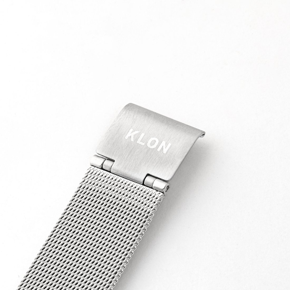 KLON INTERSECT TIME -SILVER MESH- 38mm カジュアル 腕時計