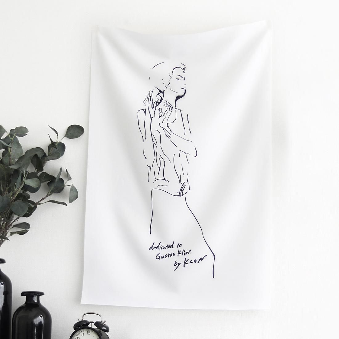 KLON FABRIC POSTER Gustav Klimt 02