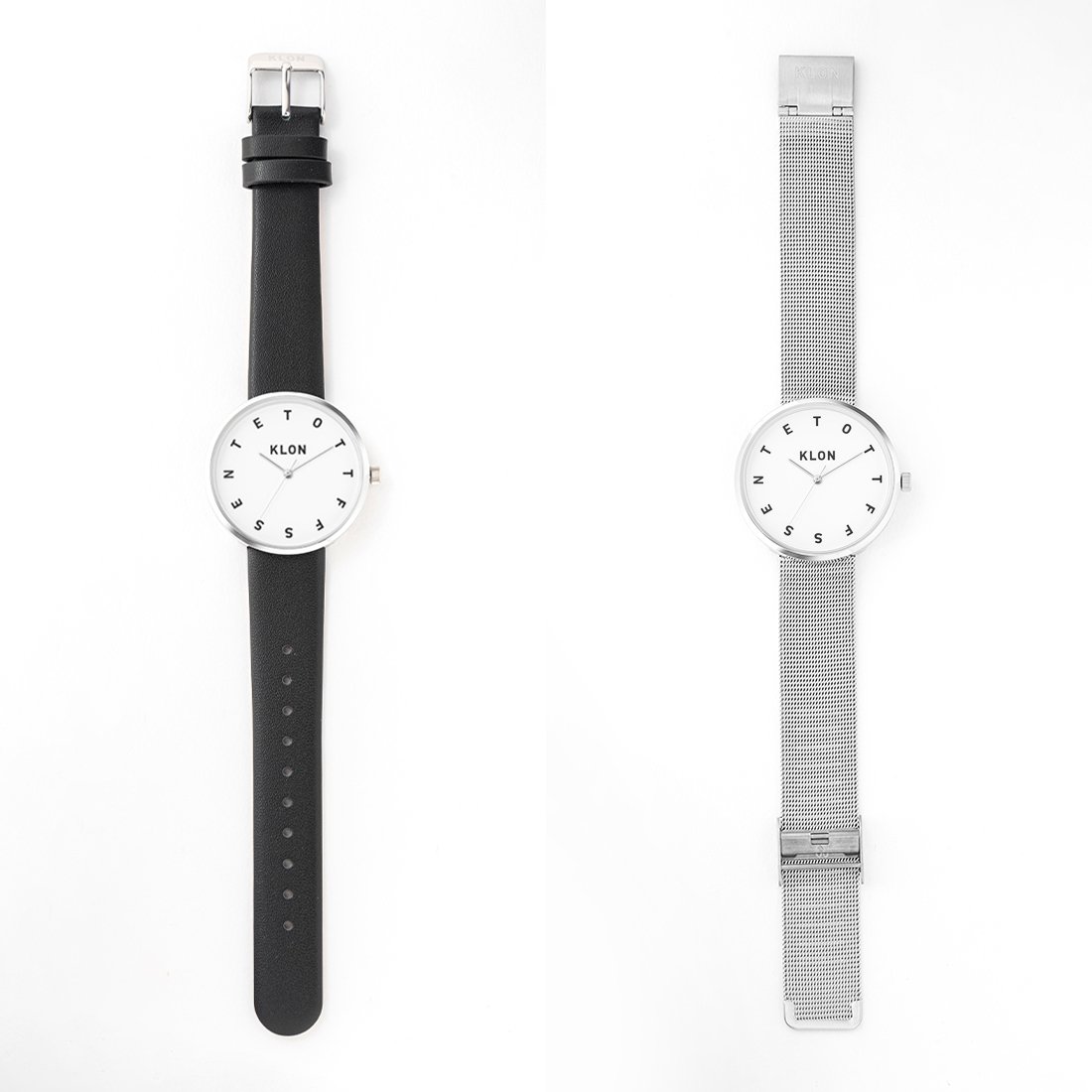 KLON ALPHABET TIME -REPLACE model- [38/W-FACE] カジュアル 腕時計