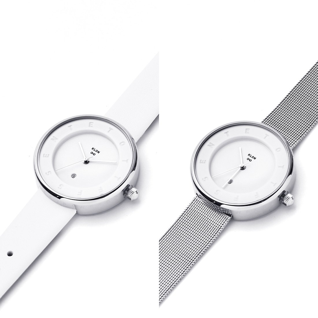 KLON INFINITY STAIR series -ALPHABET TIME- [36/W-FACE] カジュアル 腕時計
