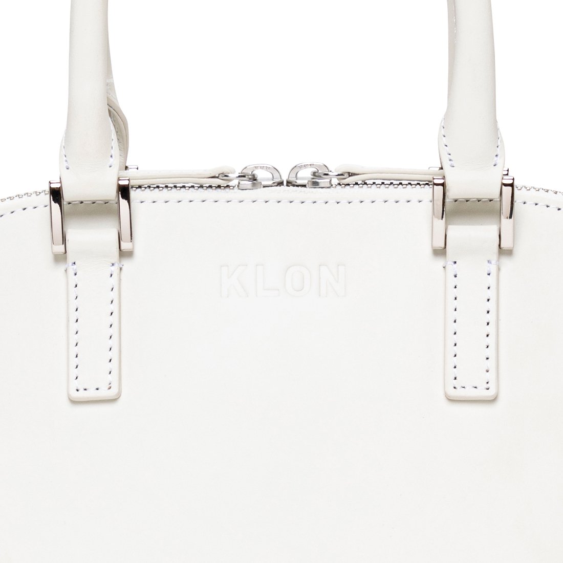 KLON ACTIVE LEATHER BAG -VNM- ROUND TYPE WHITE カジュアル 腕時計