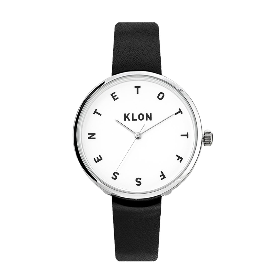 KLON ALPHABET TIME [38/W-FACE/B-BELT] カジュアル 腕時計